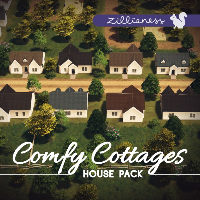comfy cottages house pack